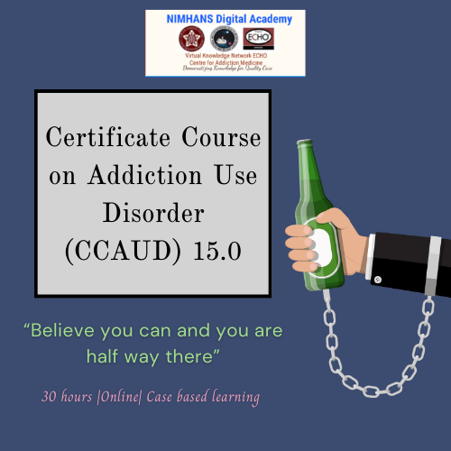 CERTIFICATE COURSE ON ALCOHOL USE DISORDERS  