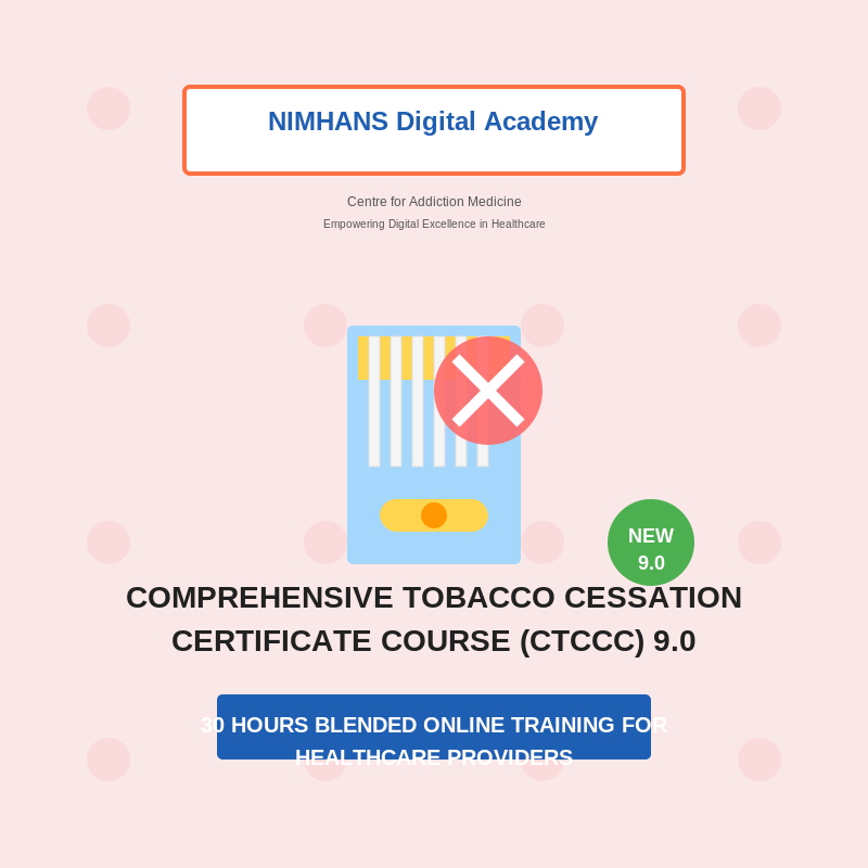 Comprehensive Tobacco Cessation Certificate Course  ECHO 10.0